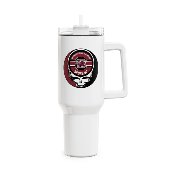 Grateful Dead - University of South Carolina Stealie "Fat Man" Tumbler,  Double Insulated 40oz Travel Mug - StealieShop